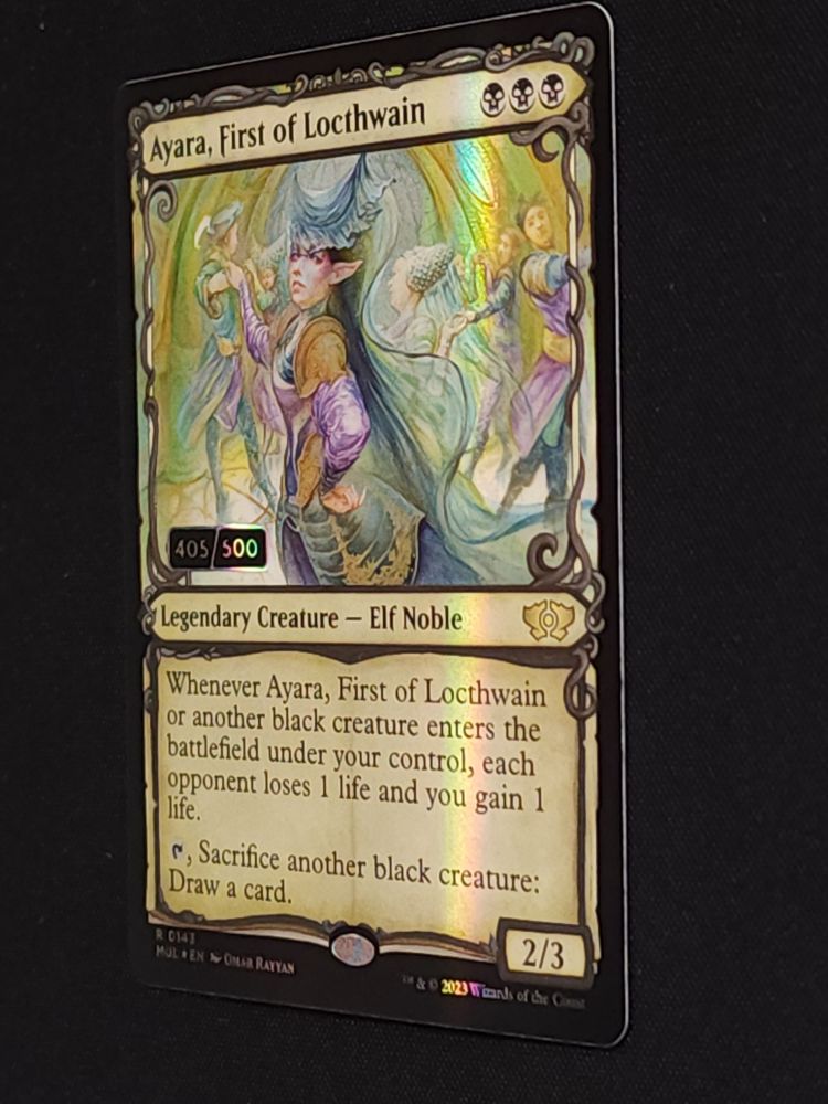 Ayara, First of Locthwain (Serial Numbered - 405/500) - FOIL