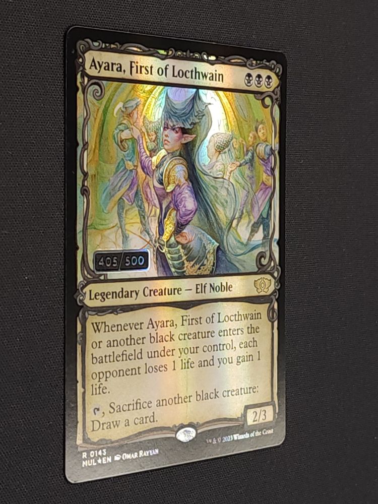 Ayara, First of Locthwain (Serial Numbered - 405/500) - FOIL