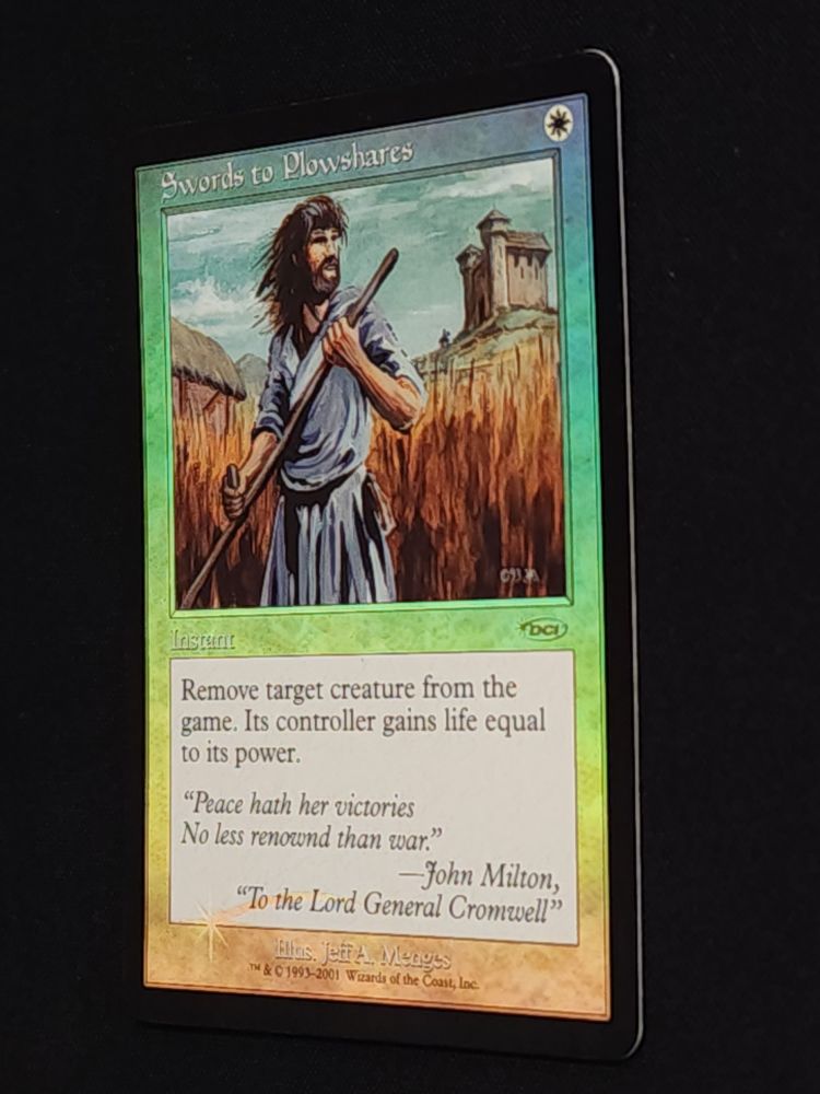 Swords to Plowshares - FOIL
