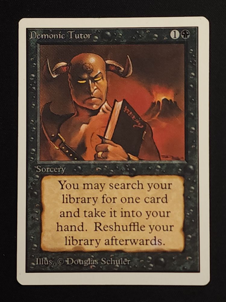Demonic Tutor (A)