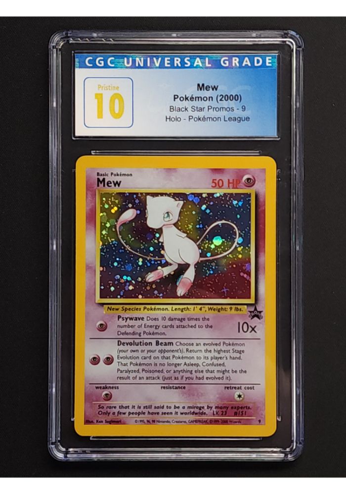 Mew // Black Star Promo - CGC 10