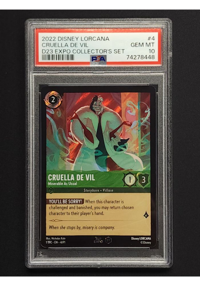 Cruella De Vil - Miserable As Usual - PSA 10