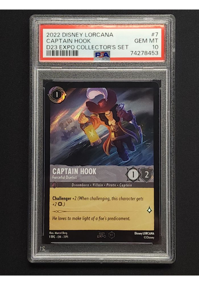 Captain Hook - Forceful Duelist - PSA 10