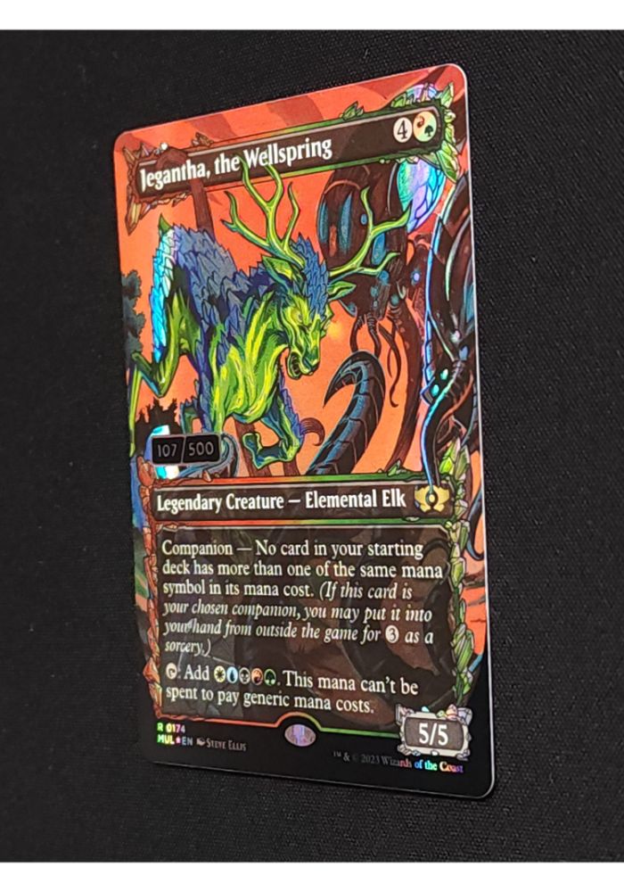Jegantha, the Wellspring // Serial Numbered 107/500
