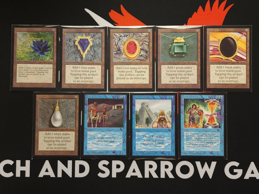 Full Set of Power 9 - International Edition