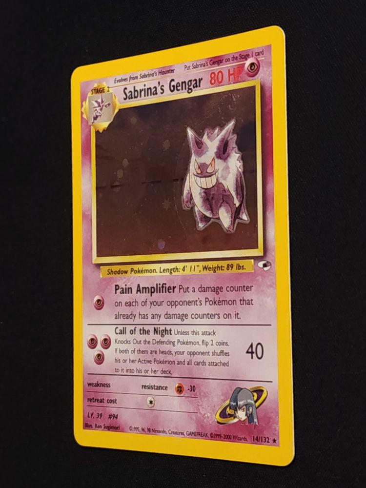 Sabrina's Gengar - Misprint