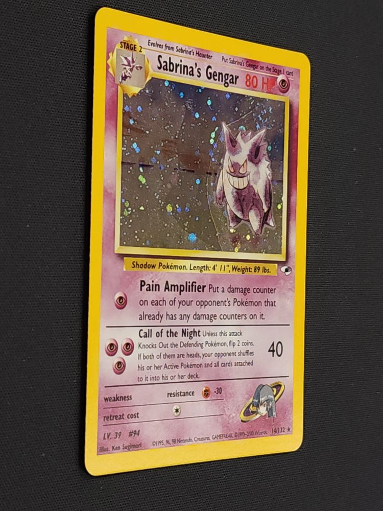 Sabrina's Gengar - Misprint