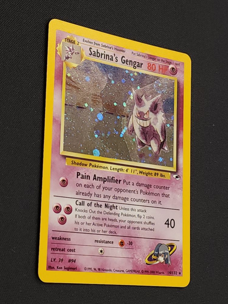Sabrina's Gengar - Misprint