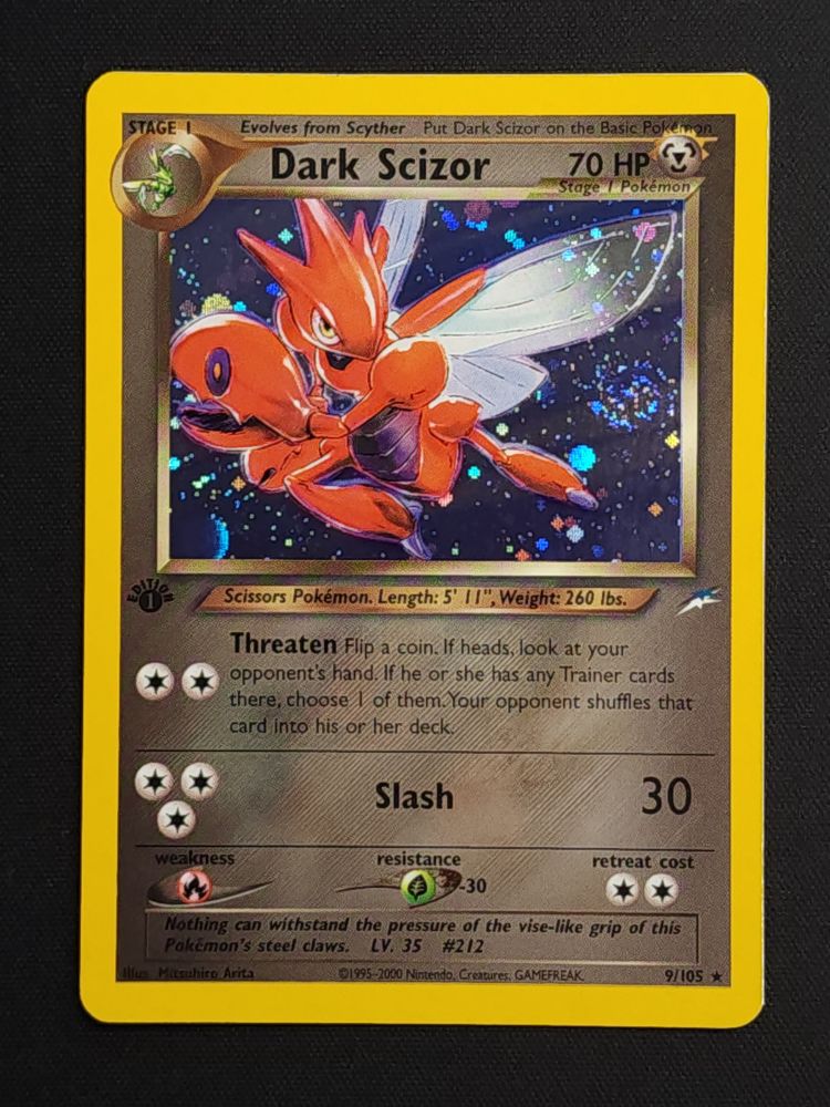Dark Scizor // 1st Edition