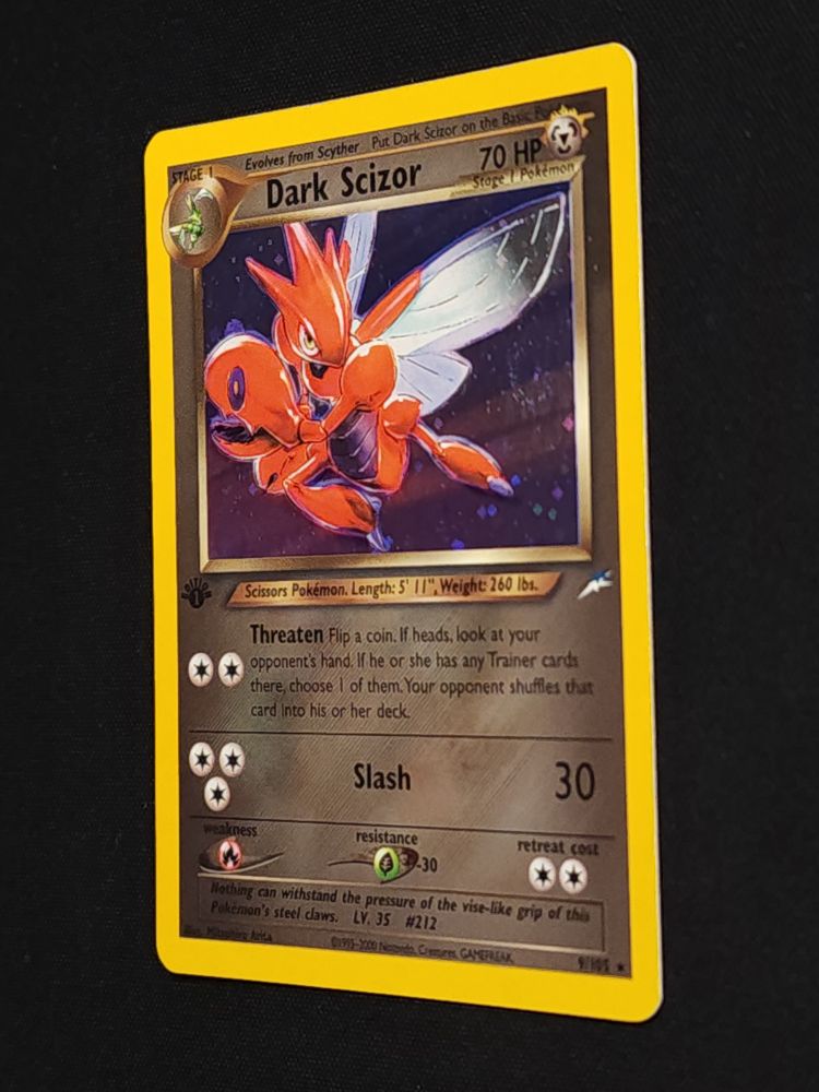 Dark Scizor // 1st Edition