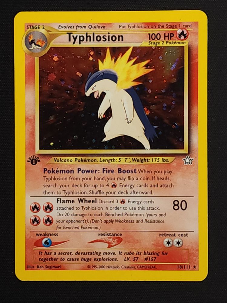 Typhlosion // 1st Edition