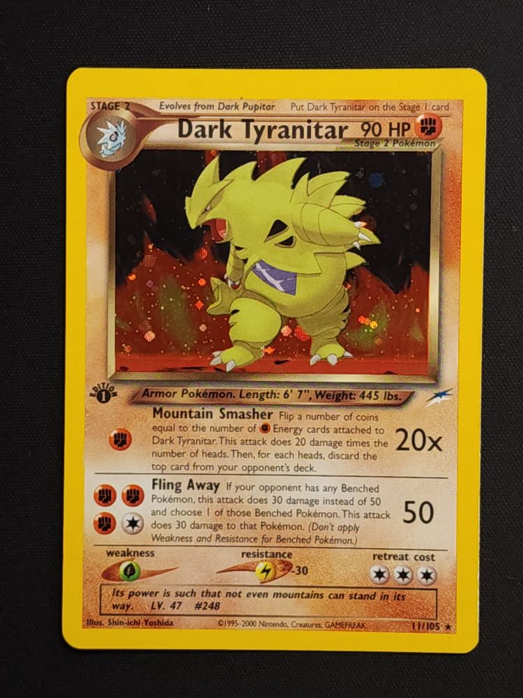 Dark Tyranitar // 1st Edition