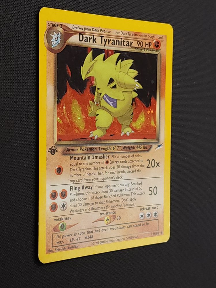 Dark Tyranitar // 1st Edition
