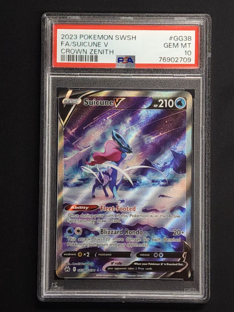 Suicune V - PSA 10