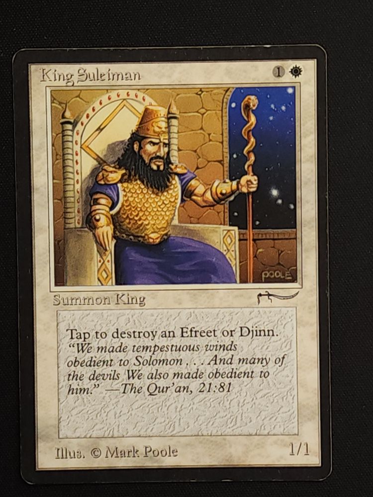 King Suleiman