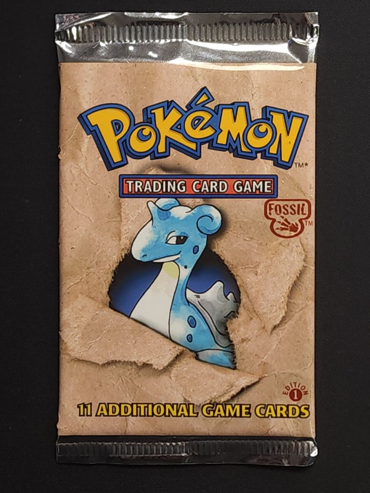 Fossil 1st Edition Light Pack - Lapras Art