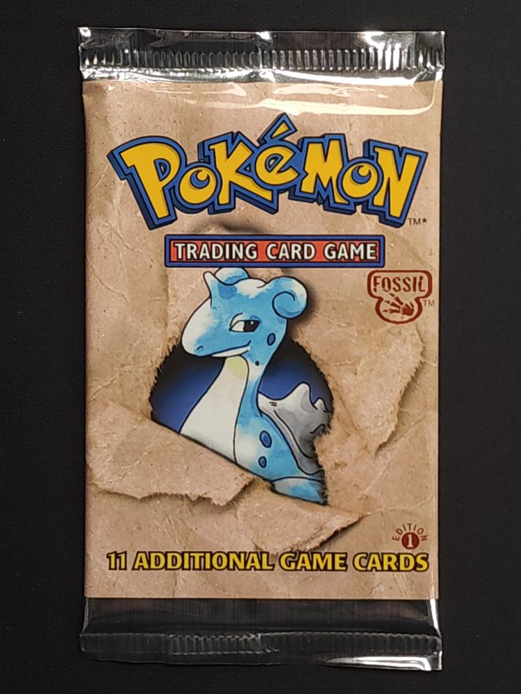 Fossil 1st Edition Light Pack - Lapras Art