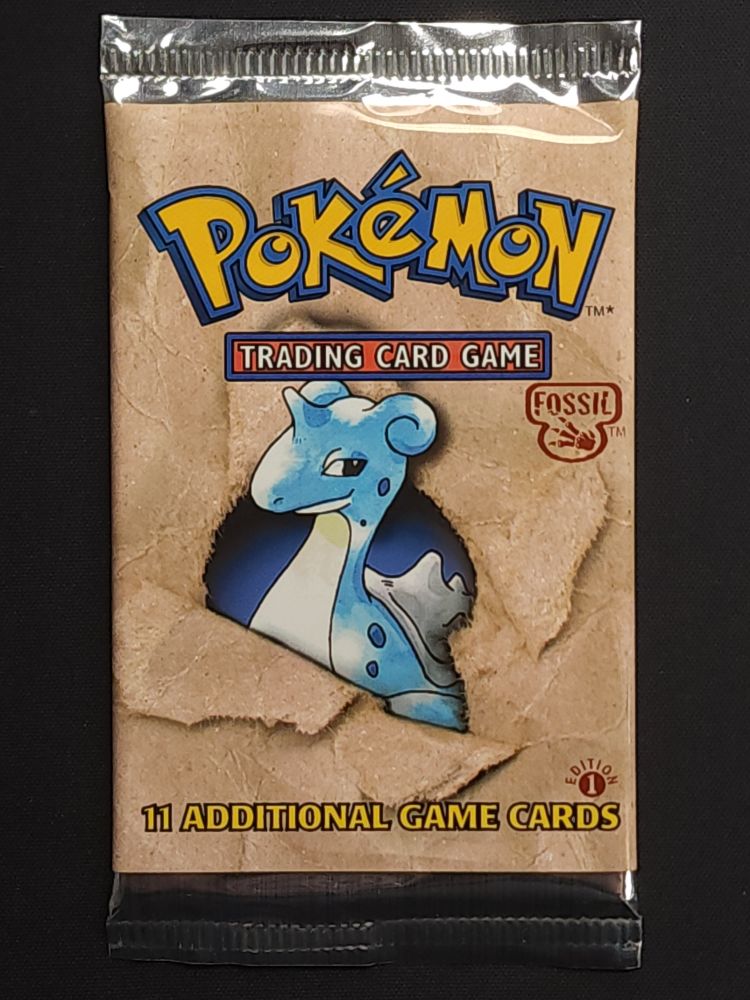 Fossil 1st Edition Light Pack - Lapras Art