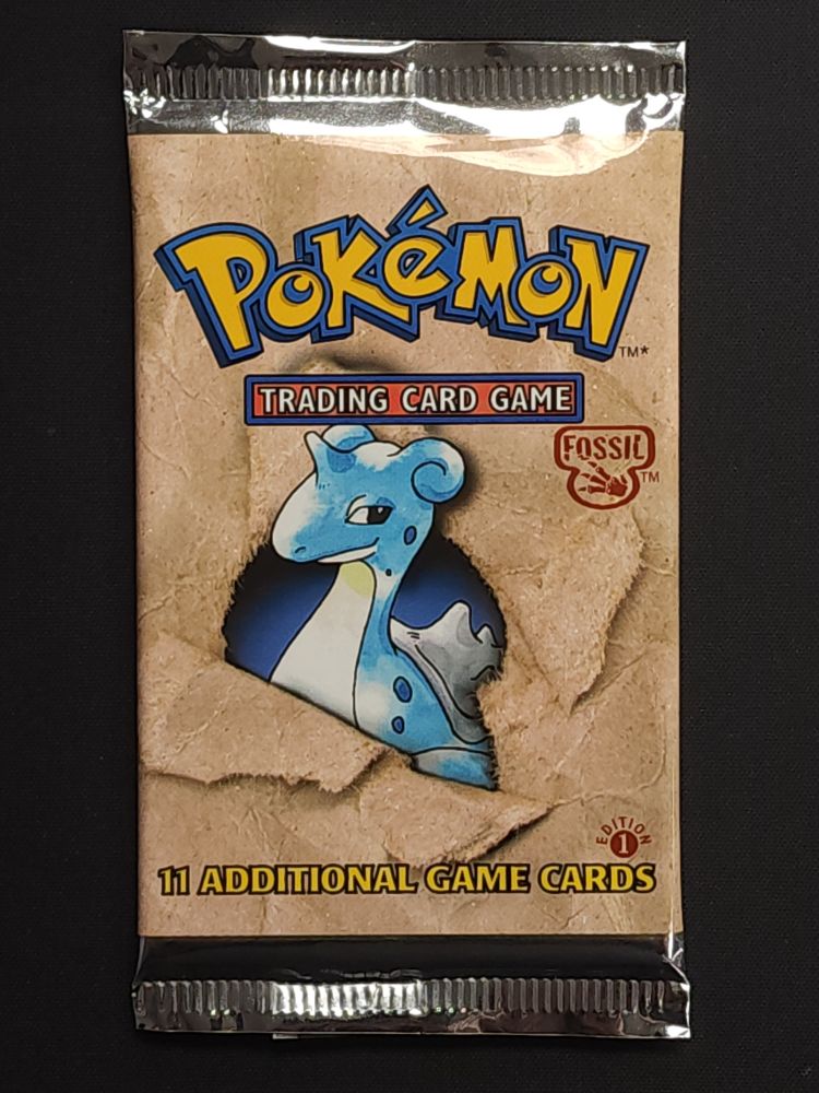 Fossil 1st Edition Light Pack - Lapras Art