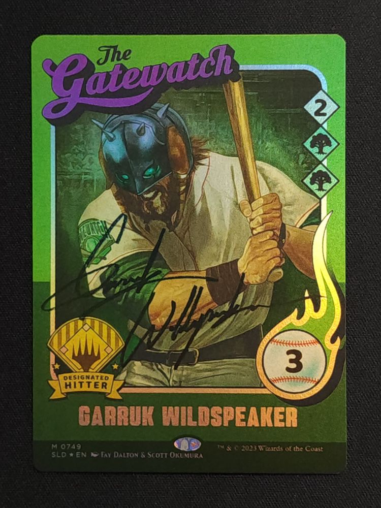 Garruk Wildspeaker (749) (Autographed)