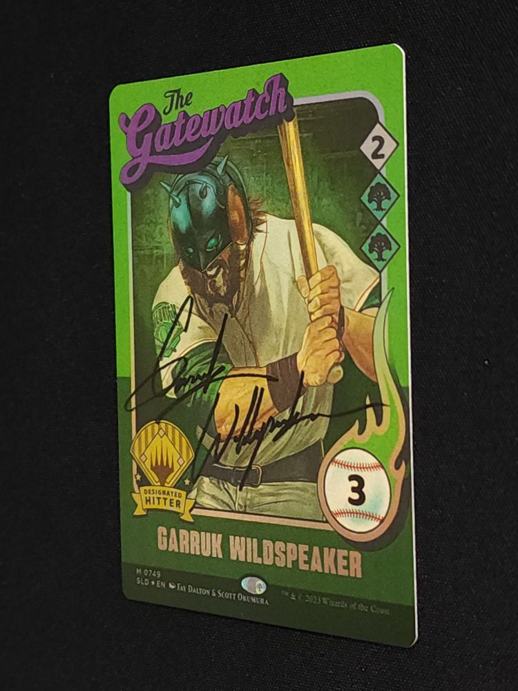 Garruk Wildspeaker (749) (Autographed)