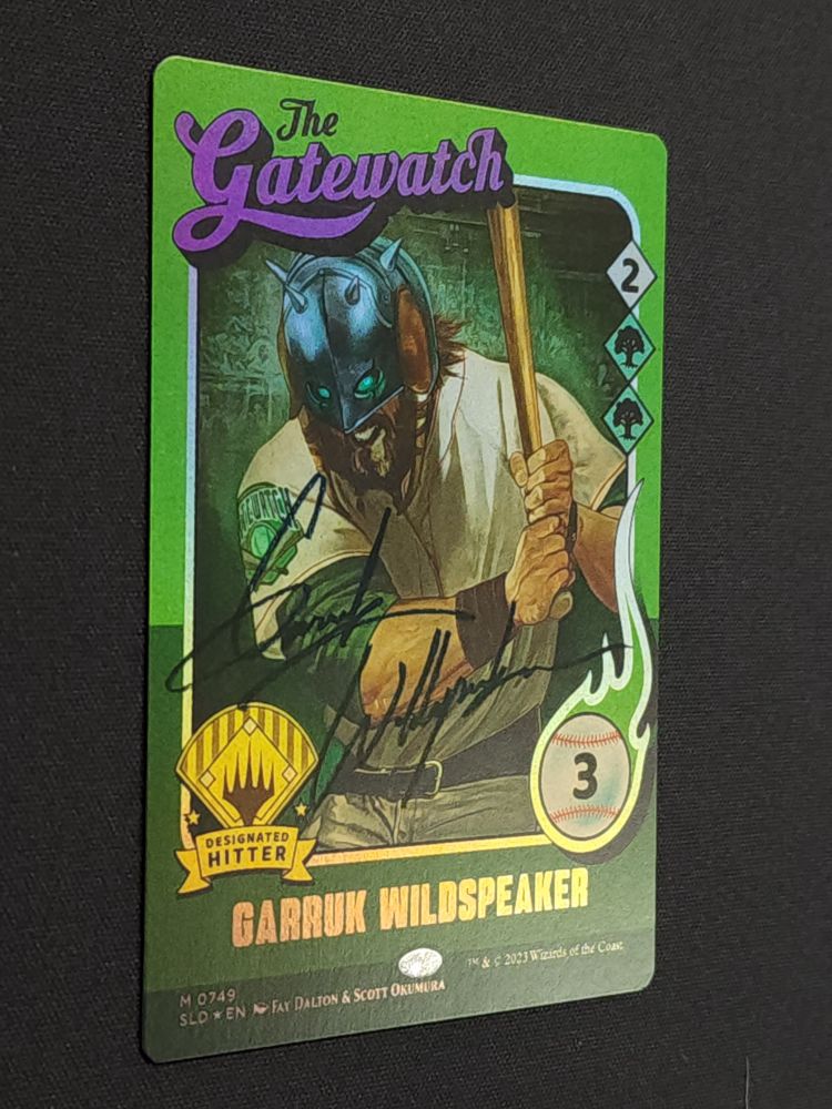 Garruk Wildspeaker (749) (Autographed)