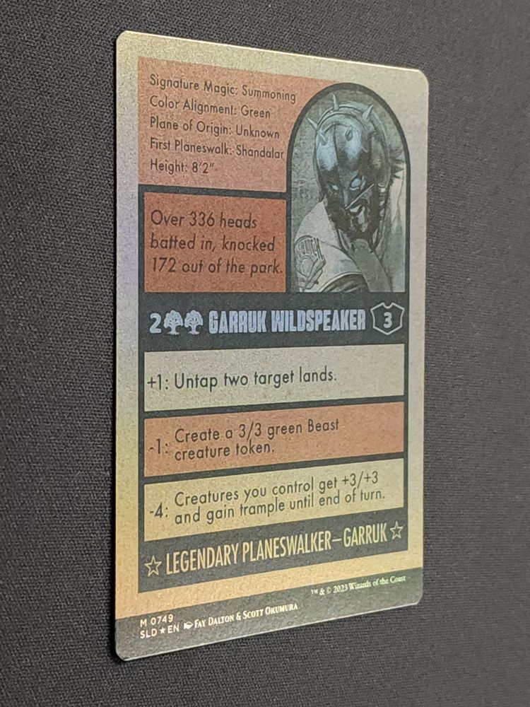 Garruk Wildspeaker (749) (Autographed)