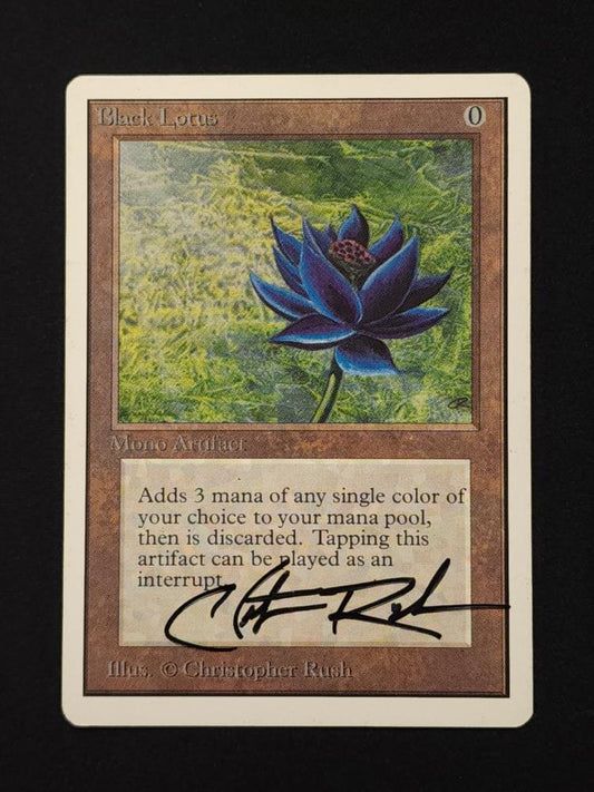 Black Lotus // Signed