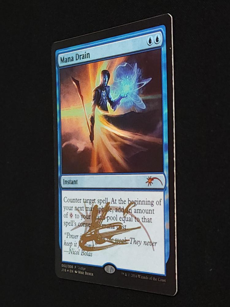 Mana Drain // Signed
