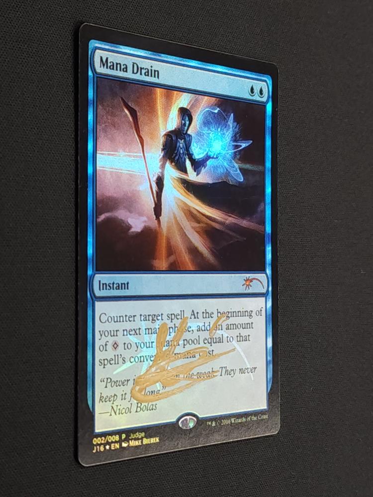 Mana Drain // Signed