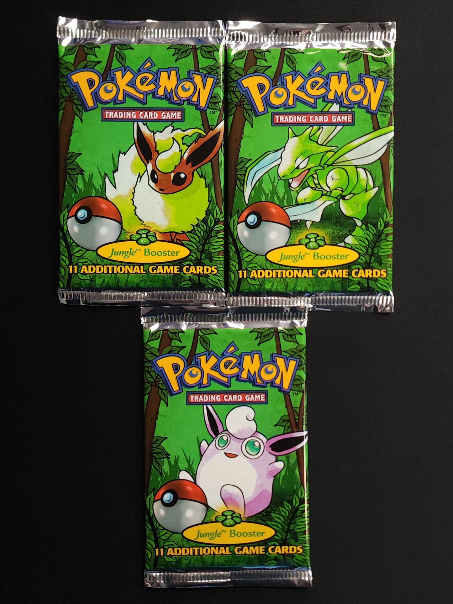 Pokemon Jungle Unlimited Booster Packs - Full Art Set