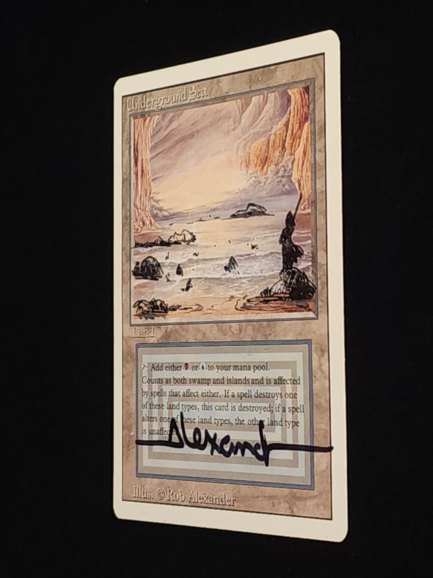 Underground Sea - Signed, Altered