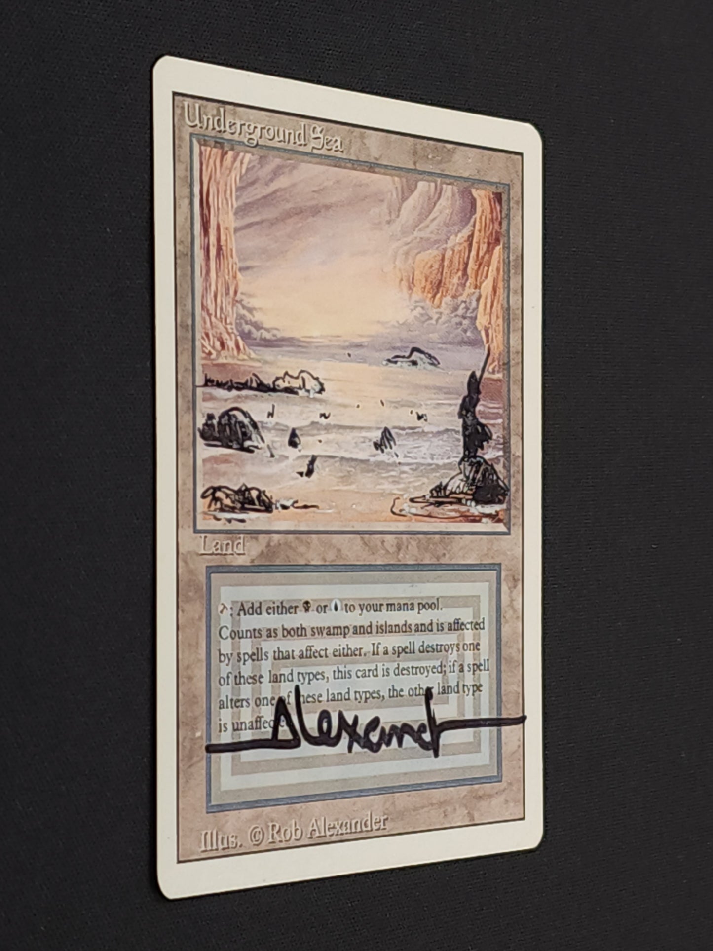 Underground Sea - Signed, Altered