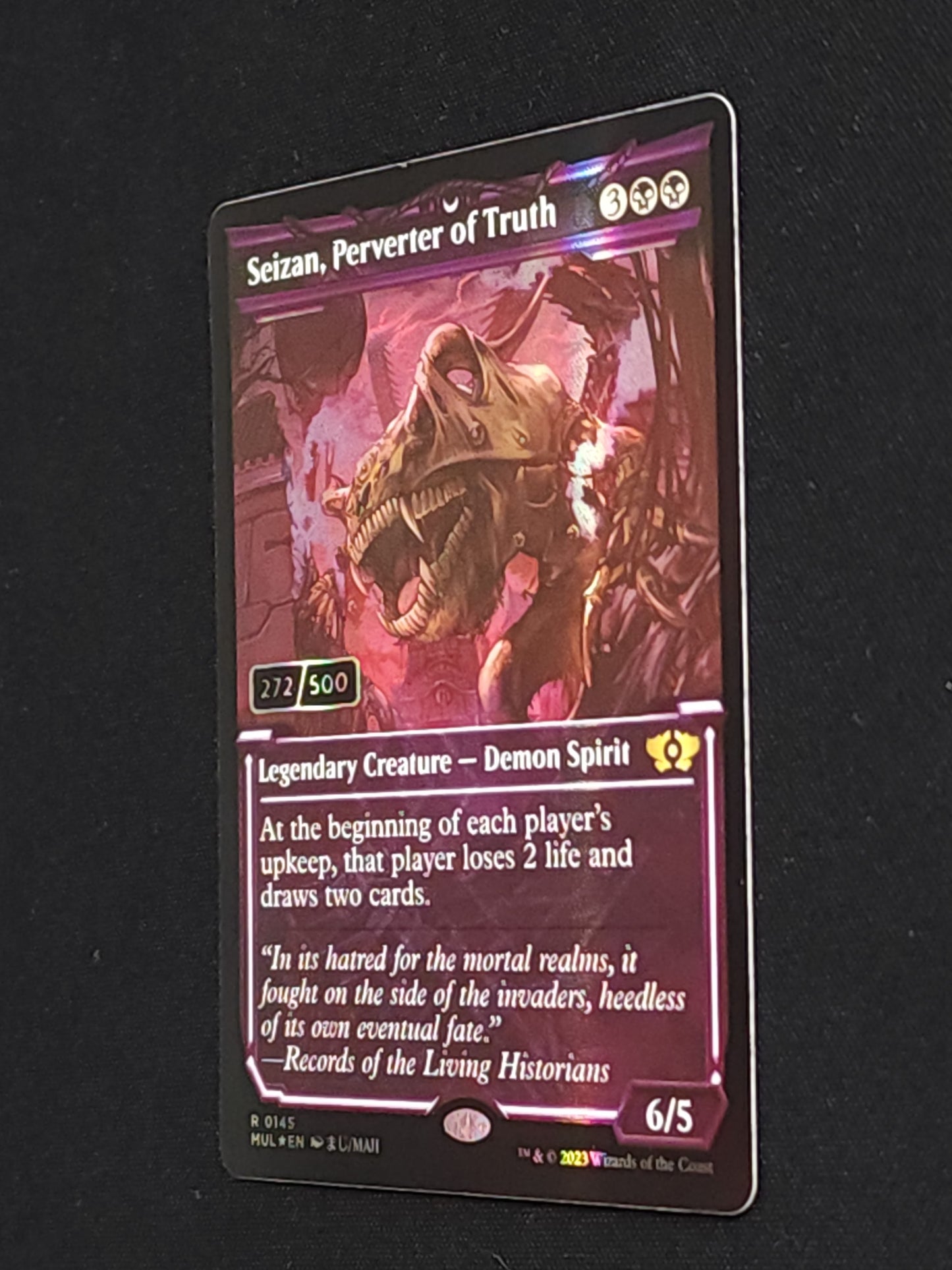 Seizan, Perverted of Truth (Serial Numbered 272/500)
