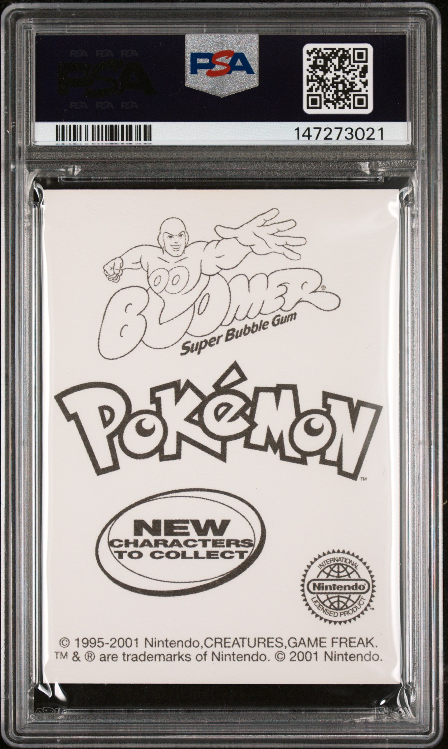 Charmander Sticker Holo PSA 6 2001 Dunkin Boomer Pokemon Stickers #4