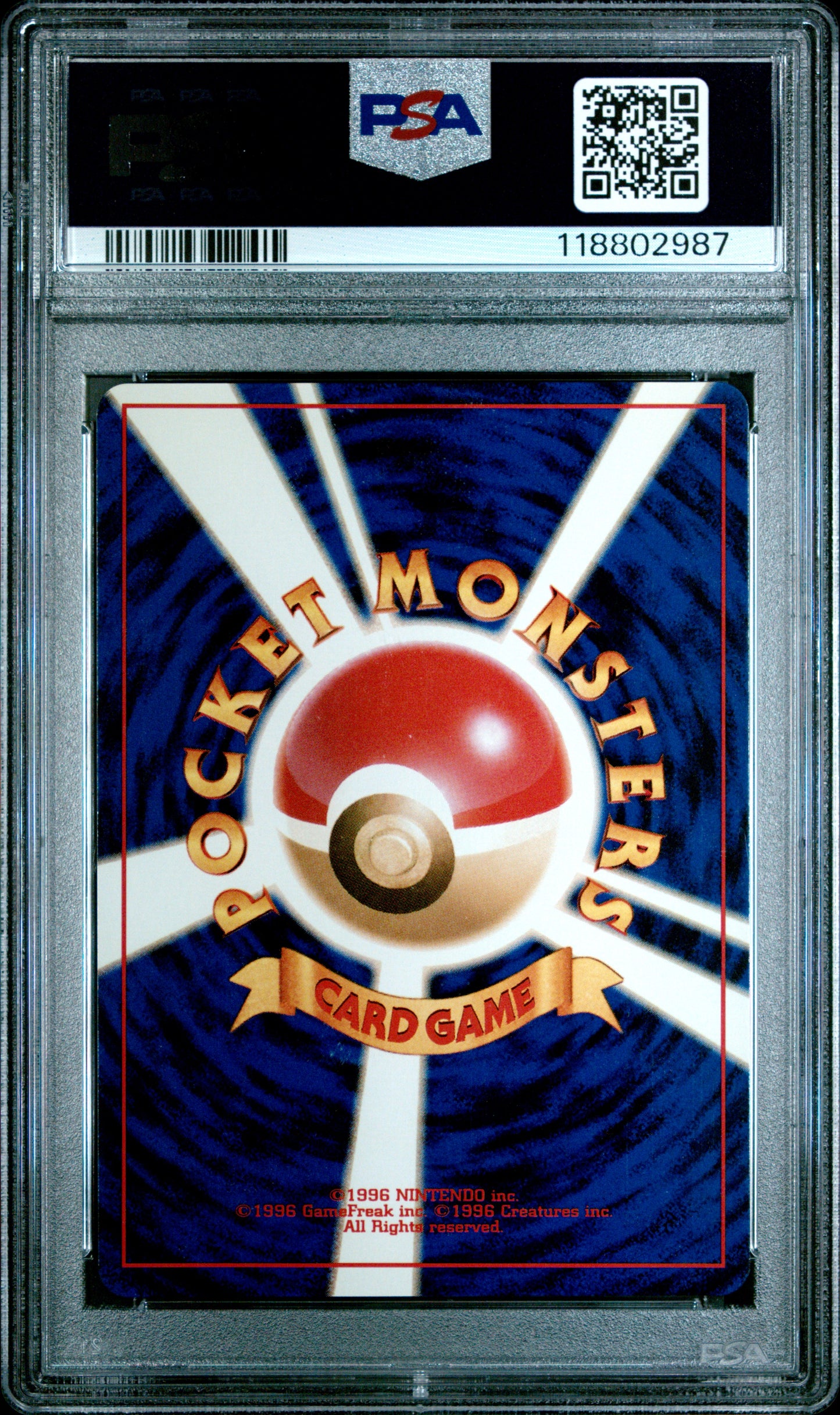 Dark Houndoom Holo PSA 8 2001 Pokemon Japanese Neo 4 #229