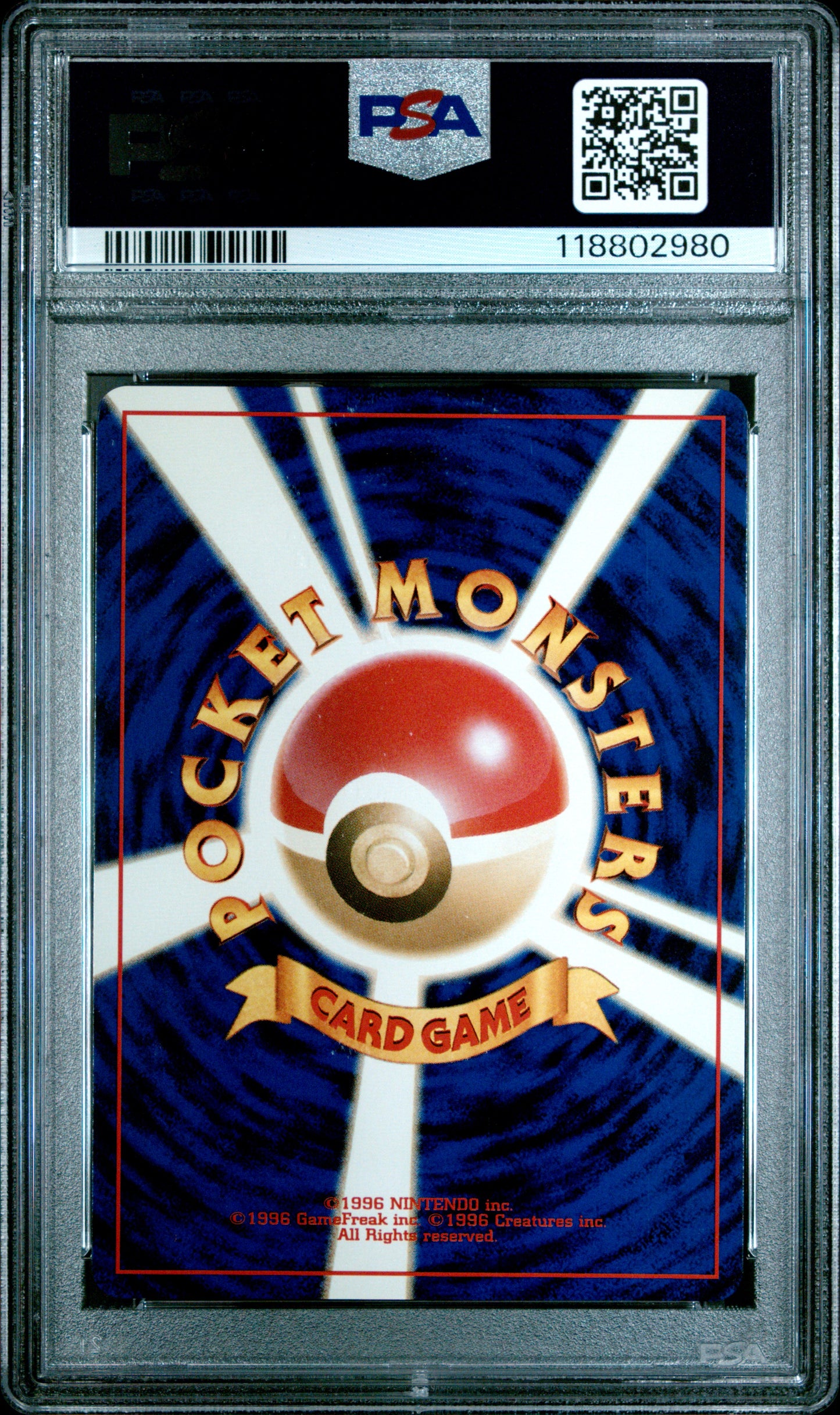Dark Ampharos Holo PSA 8 2001 Pokemon Japanese Neo 4 #181