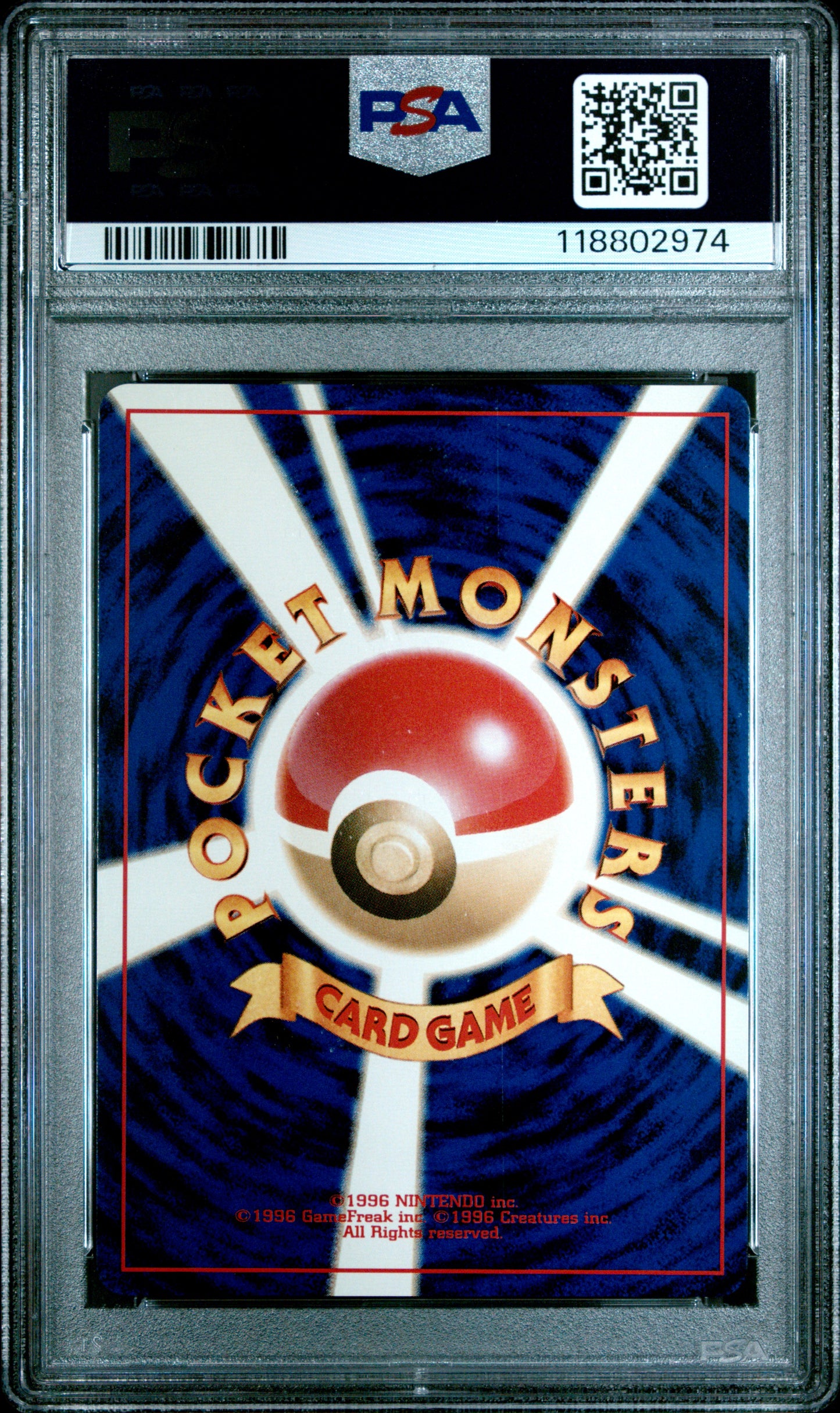 Dark Typhlosion Holo PSA 7 2001 Pokemon Japanese Neo 4 #157