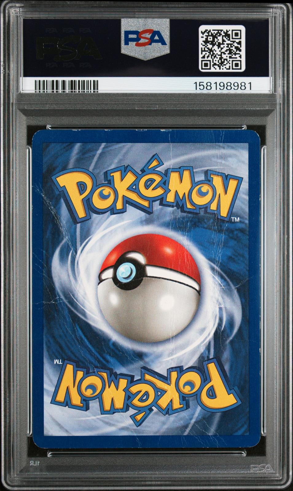 Pikachu Yellow Cheeks PSA 1 1999 Base Set #58
