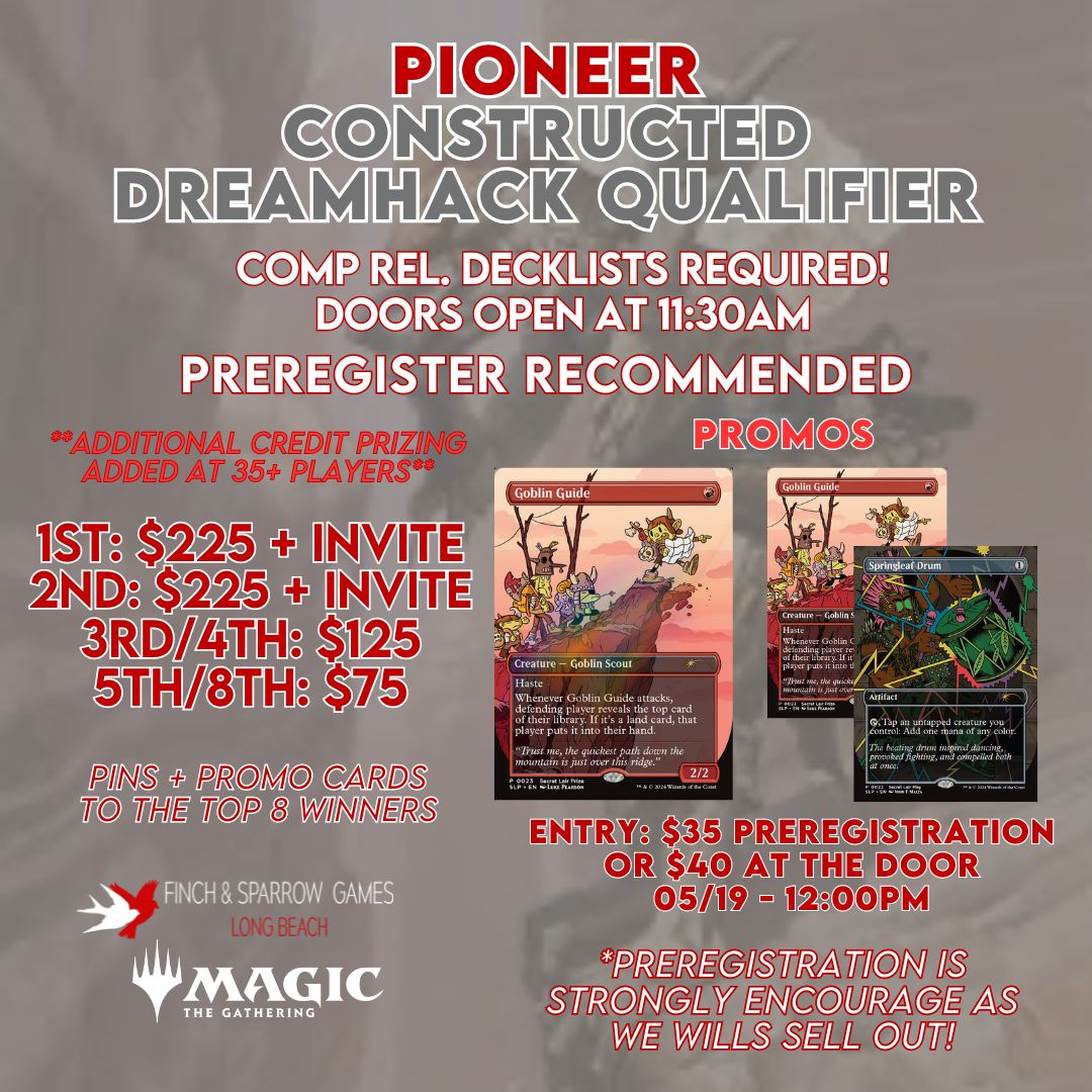 Pioneer RCQ (2-slot) - 05/19/2024