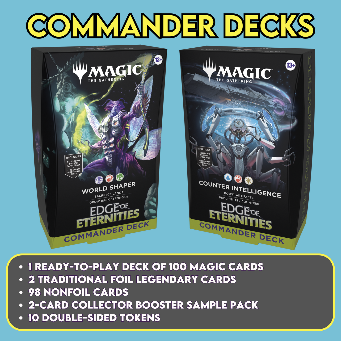 Magic the Gathering: Edge of Eternities PREORDERS OPEN NOW!