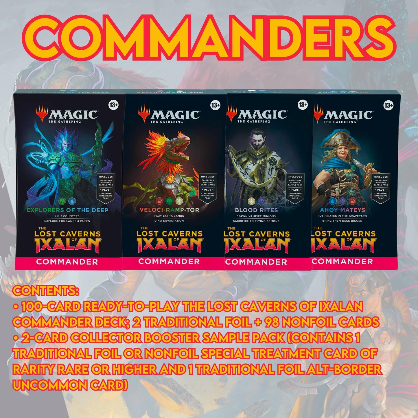 Lost Caverns of Ixalan Preorders - November 10th Release