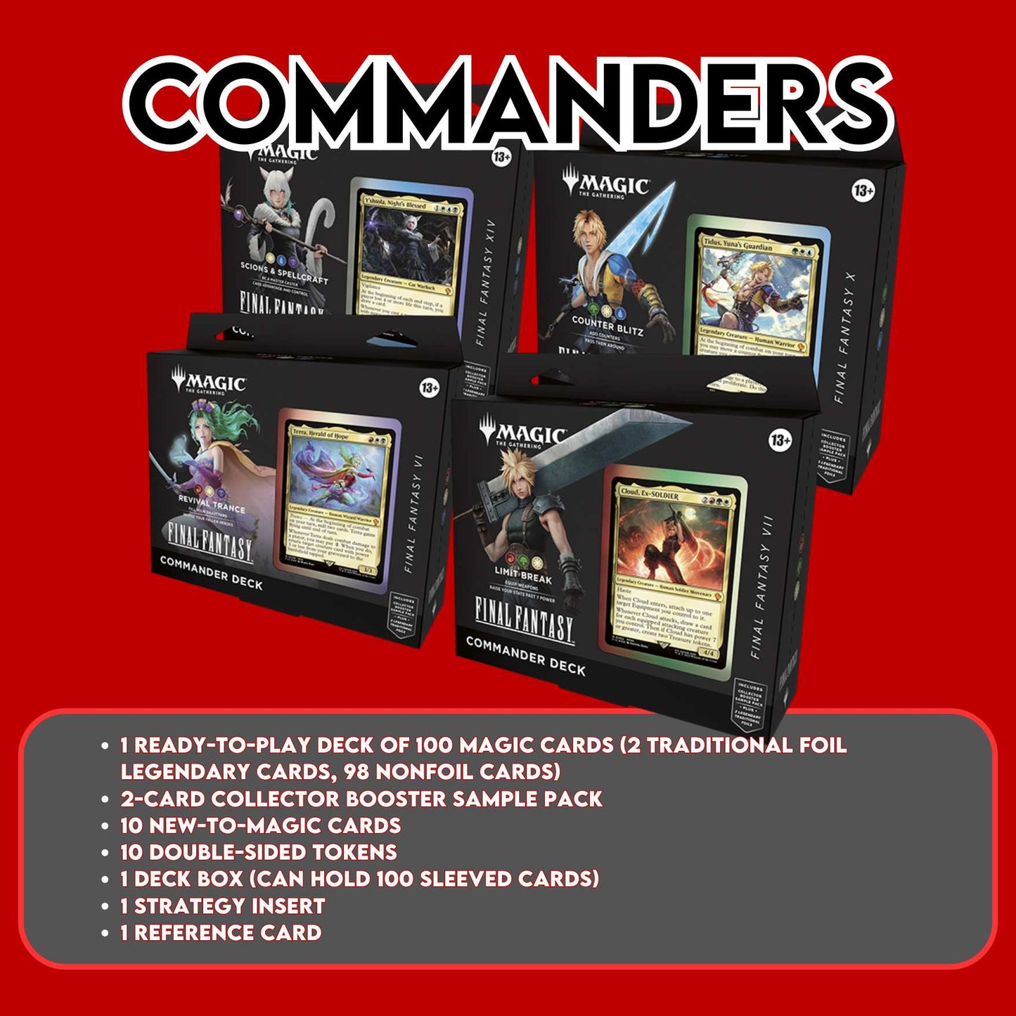 Magic: The Gathering — FINAL FANTASY PREORDERS OPENING SOON!