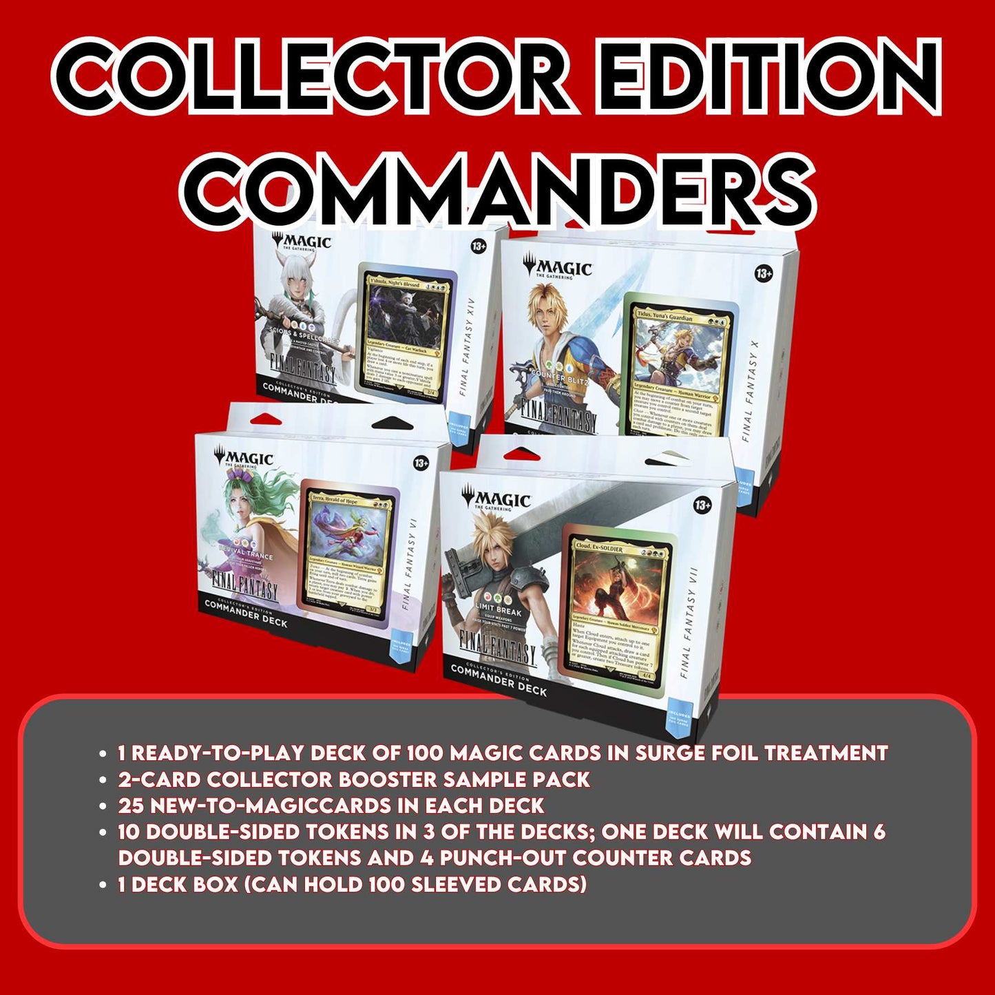 Magic: The Gathering — FINAL FANTASY PREORDERS OPENING SOON!