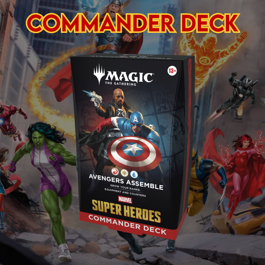 Magic the Gathering | Marvel Superheroes PREORDERS!