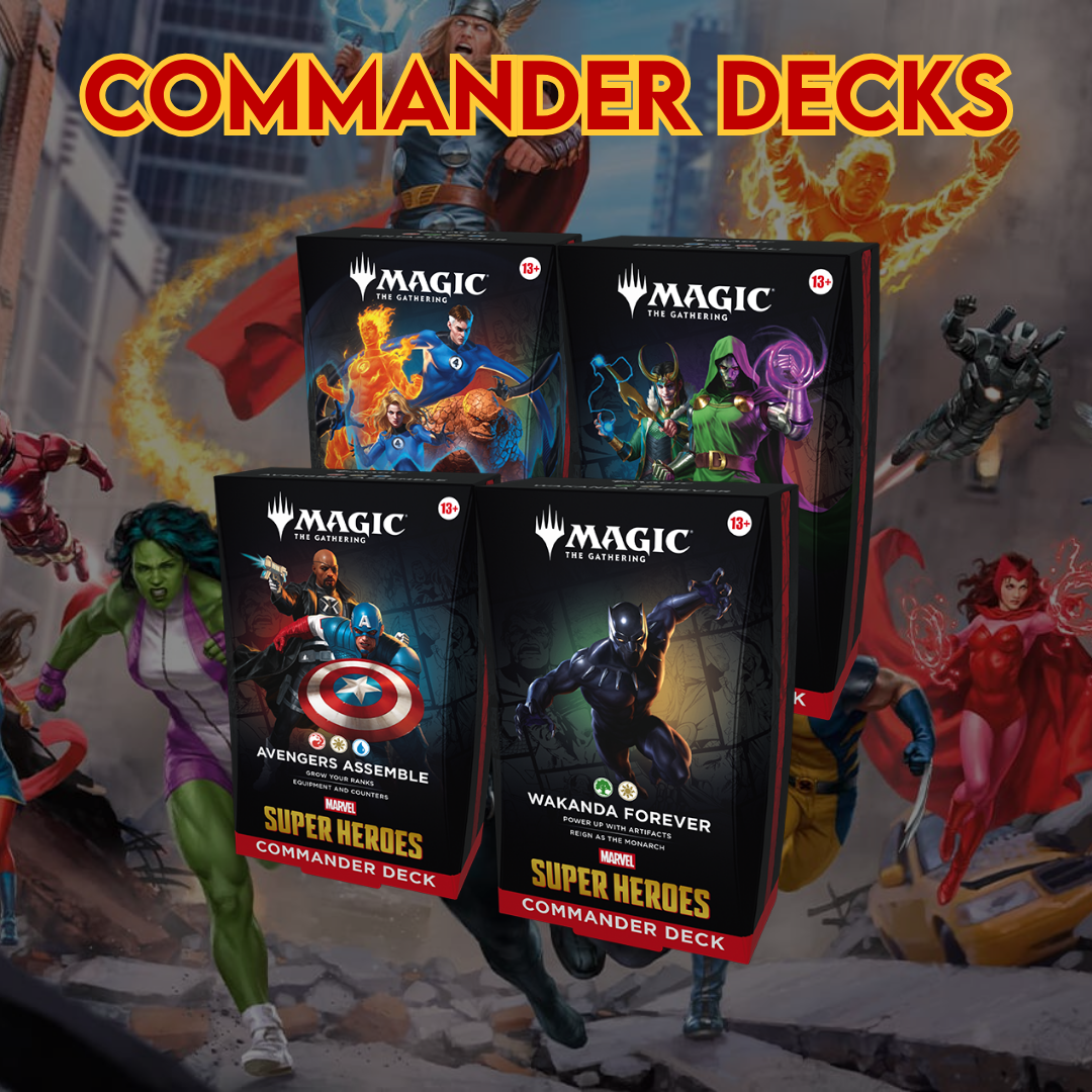 Magic the Gathering | Marvel Superheroes PREORDERS!