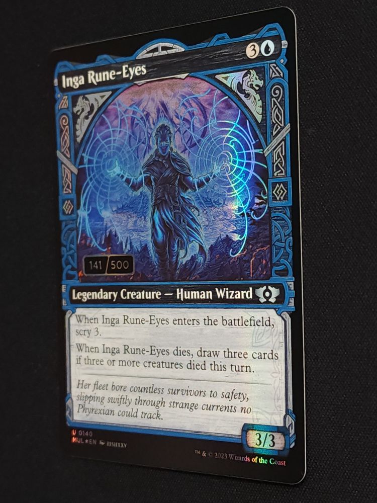 Inga Rune-Eyes [Serial Numbered 141/500]