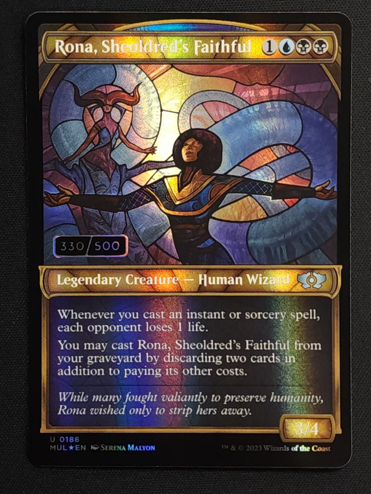 Rona, Sheoldred's Faithful [Serial Numbered 330/500]