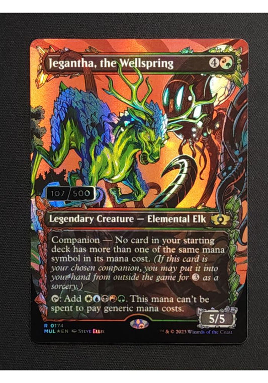 Jegantha, the Wellspring // Serial Numbered 107/500