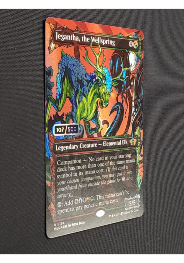 Jegantha, the Wellspring // Serial Numbered 107/500